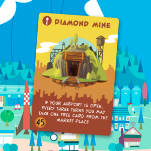 Machi Koro Diamond Mine Card