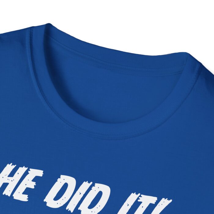 TSHIRT BLUE - ALONSO WILDCARD GAME3 - HE DID IT! HE DID IT! - Image 3