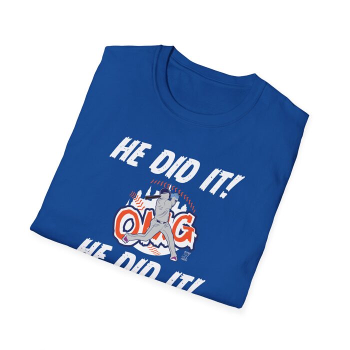 TSHIRT BLUE - ALONSO WILDCARD GAME3 - HE DID IT! HE DID IT! - Image 4