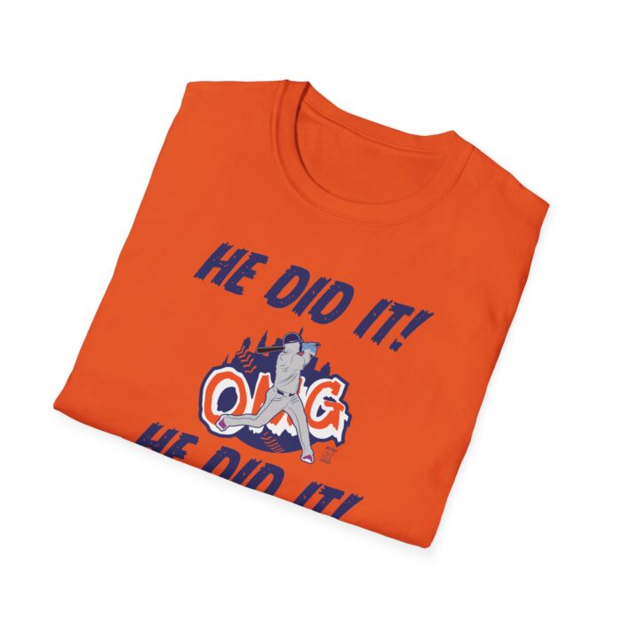 TSHIRT ORANGE - ALONSO WILDCARD GAME3 - HE DID IT! HE DID IT! - Image 4